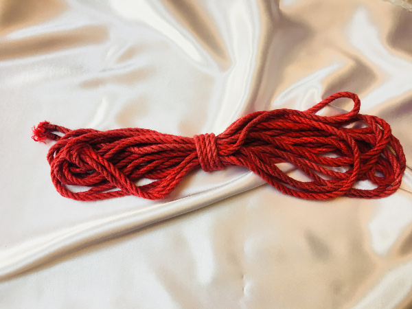 Red Hemp Rope